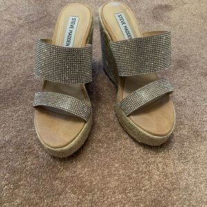 Rhinestone wedges 👠 ✨